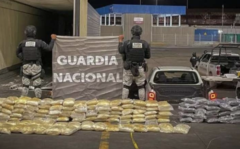 `OPERACIÓN FRONTERA NORTE` ASEGURA 30 TONELADAS DE DROGAS Y CAPTURA A 2 MIL 800 DELINCUENTES  